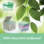 Post-It Recyc Ass 76X127Mm X100 Pk16