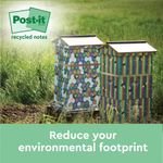 Post-It Recyc Ass 76X127Mm X100 Pk16