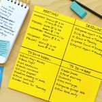 Post-It Ss Big Nts 279X279Mm Yl Pk30