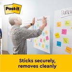 Postit Table Top Meeting Chart Wht