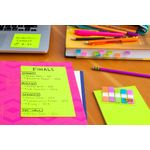 Post-It S/S Lined Notes Carnival Pk3