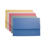 Document Wallets A4 250Gsm Ast Bx50