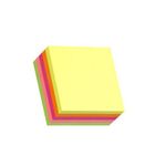 Stickn Mini Cube 51X51Mm Neon Rainbow