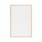 Drywipe Whiteboard Wood Frm 600X400