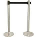 Barrier Post 940Mm Chrome