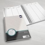 Std Appointments Book A4 Wiro Bound Brn