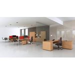 Impulse 1400X800 Cntlvr Beech Sl
