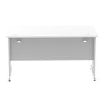 Impulse 1400X800 Desk Cntlvr Wh Sl