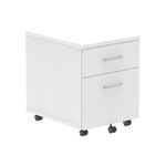 Impulse 2Drw Mobile Pedestal Wh