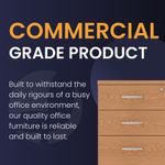 Impulse 2Drw Mobile Pedestal Wh
