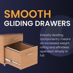 Impulse 2Drw Mobile Pedestal Wh