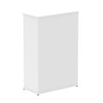 Impulse 1200Mm Bookcase White