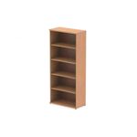 Impulse 1600Mm Bookcase White