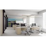 Impulse 2000Mm Bookcase White