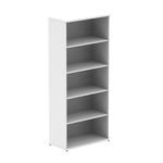 Impulse 2000Mm Bookcase White