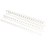 6Mm Plastic Binding Combs - White