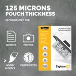 A4 Glossy 125 Micron Laminating Pouch