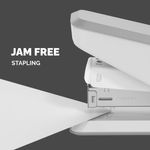 Lx840 Half Strip Stapler 25 Sht Wht