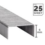Fellowes 26/6 Staples Half-Strip X 5000