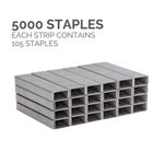 Fellowes 26/6 Staples Half-Strip X 5000