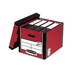 Premium 726 Tall Storage Boxes-Red