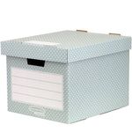 Storage Box Green/White 4Pk