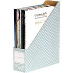 Style Magazine File Green/White 10Pk