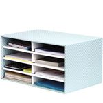 Desktop Sorter Green/White 1Pk