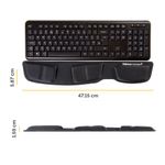 Fell Healthv Fabrik Kybrd Wrist Sup Blk