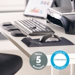 Fell Healthv Fabrik Kybrd Wrist Sup Blk