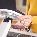 Hanalaptop Support - White