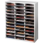 Fellowes Lit Org 36 A4 Cmprt Dve Gry