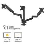 Platinum Series Triple Monitor Arm