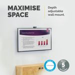 Fellowes Full Motion Tv Wall Mount