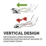 Penguin Vertical Mousesmall Wireless