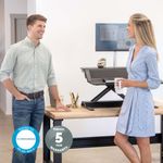 Lotus Sit-Stand Workstation - Black