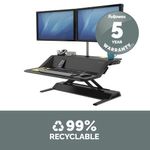 Lotus Sit-Stand Workstation - Black