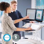 Lotussit-Stand Workstation White