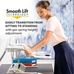 Lotussit-Stand Workstation White