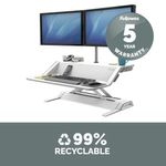 Lotussit-Stand Workstation White
