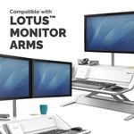 Lotusdx Sit-Stand Workstation White
