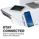 Lotusdx Sit-Stand Workstation White