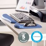 Fell Plushtouch Keybd Wrist Support Blu