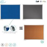 Felt Pinboard Pro 120X90Cm