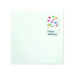 Glassboard 120X120Cm White