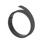 Magn Strips Clear 10Mmx1M Black