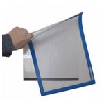 Doc Holder Pro A4 Self-Adh Silver