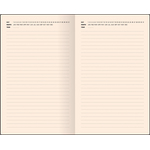 Flexbook Adv 17X24Cm Rule/Date Blk Pk3