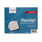 Concept 100Pg Carbonless Receipt Book