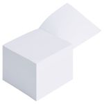 Concept 90X90Mm White Paper Block (850)